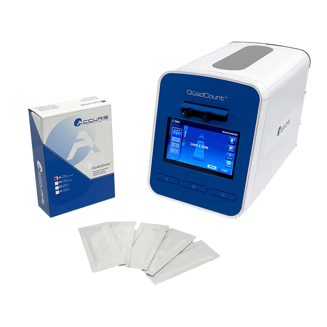 Quad Count Automated Cell Counter