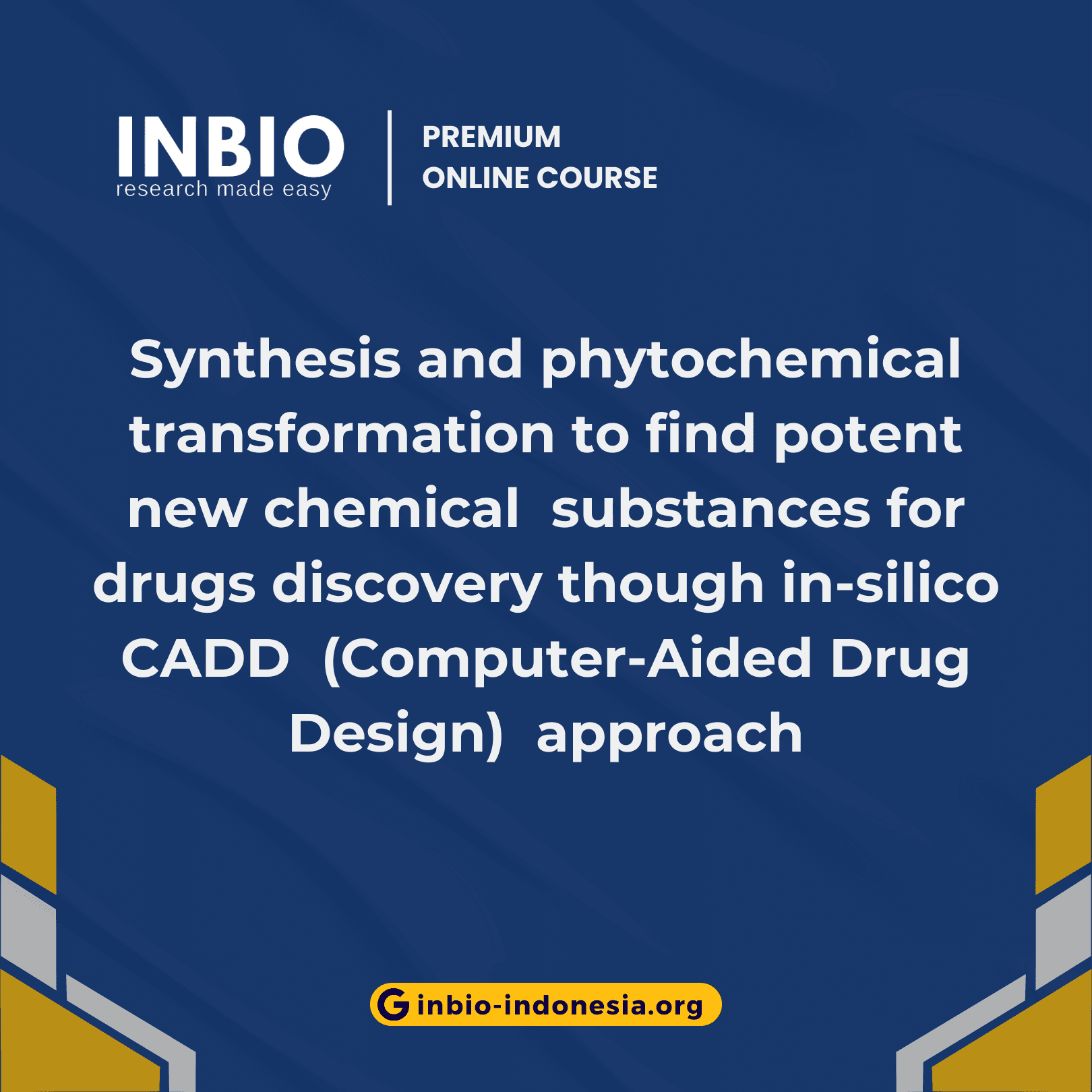 Phytochemical transformation to find potent new chemical substances for drugs discovery though in-silico CADD approach